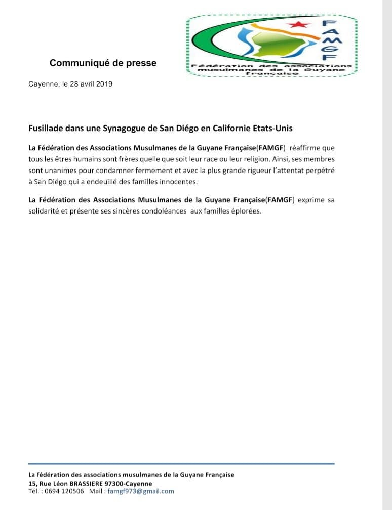 Communiqué de presse