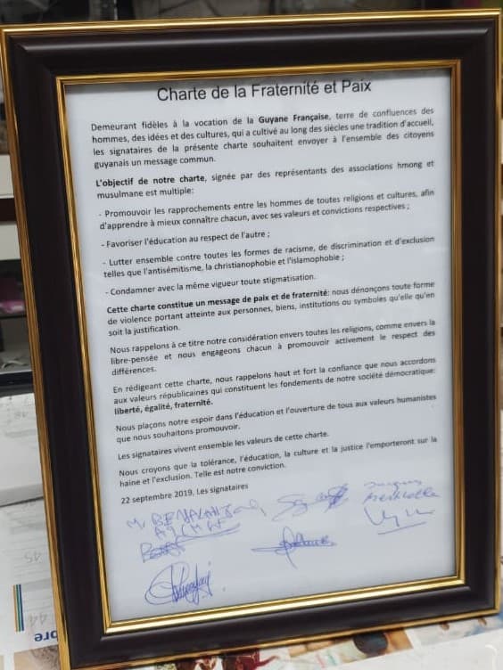 Charte de la Fraternité et Paix