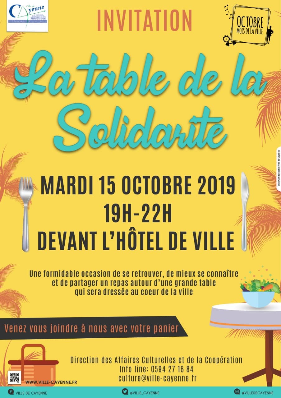 TABLE DE LA SOLIDARITÉ