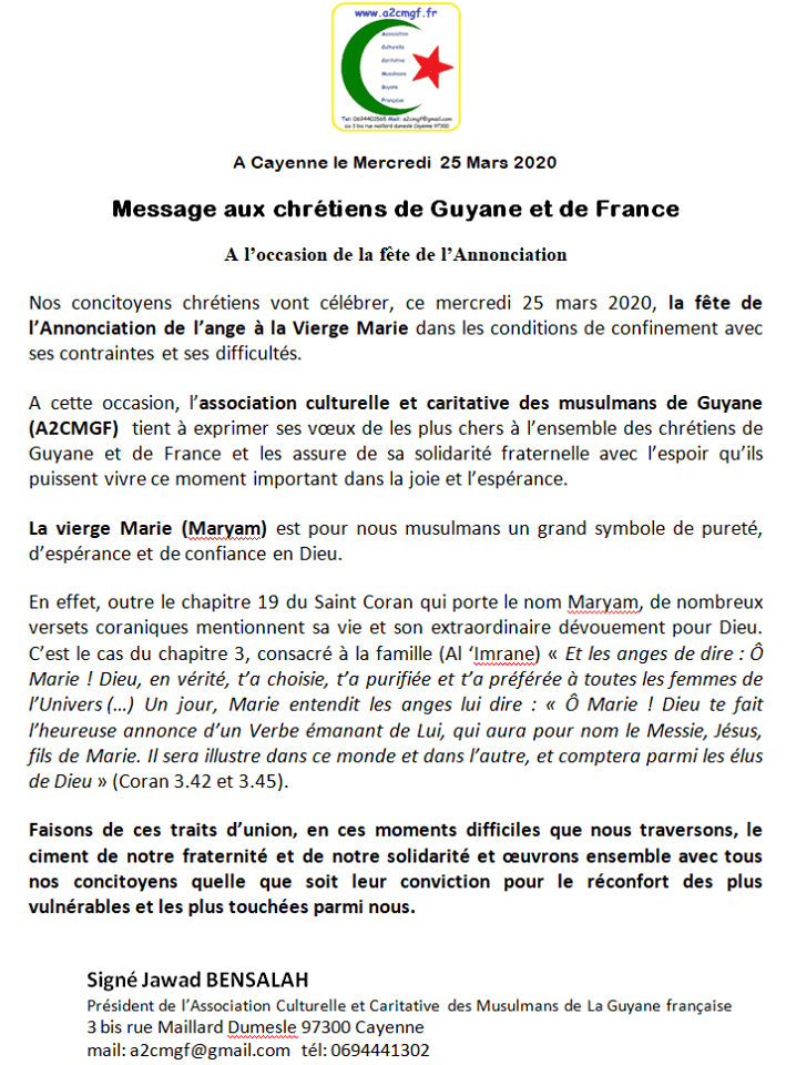 fête de l’Annonciation