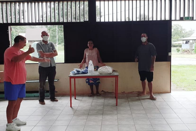 Visite de soutien et de solidarité