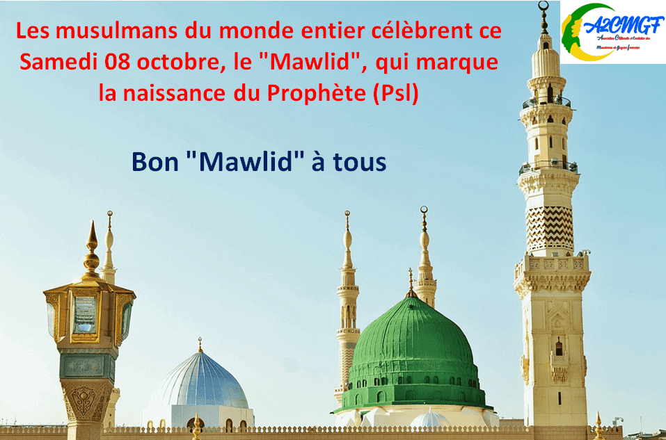 Bon Mawlid à tous