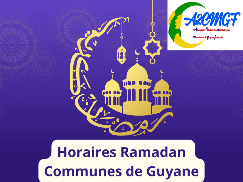 Horaires Prières Ramadan communes de Guyane